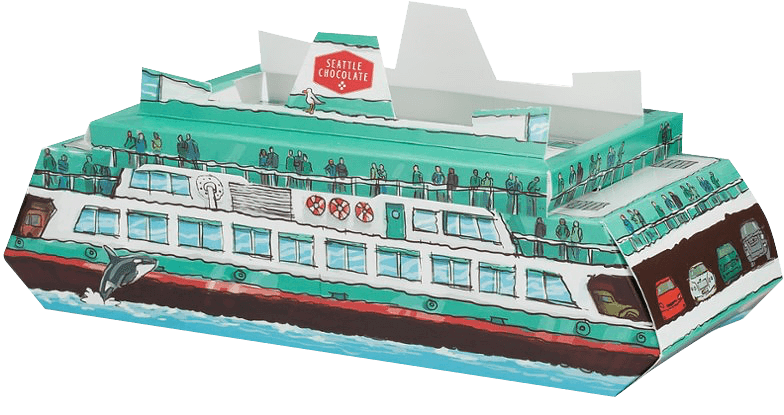 Seattle Chocolate Ferry 4 oz.